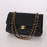 Chanel 2014 Caviar Medium Double Flap Bag