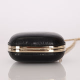 Rare Gucci Lizard Rounded Miniaudiere Clutch on Chain