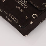 Chanel 2000 Canvas Coco East West Chocolate Bar