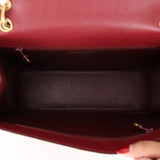 Chanel 1997 Caviar Bordeaux Kelly Shoulder Bag