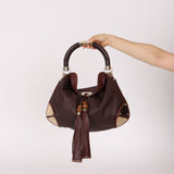 Gucci GG Signature Medium Babouska Indy Hobo