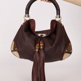 Gucci GG Signature Medium Babouska Indy Hobo