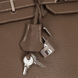 Hermès 2008 Etoupe Clemence Retourne Birkin 35