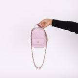 Chanel 24S Caviar Classic Lilac Mini Backpack