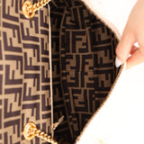 Fendi Wool Knit Shoulder Baguette