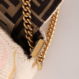 Fendi Wool Knit Shoulder Baguette