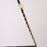 Chanel Caviar Camellia Flap Bag