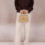 Chanel 1989 Lambskin Beige Mini Kelly