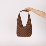 Gucci GG Canvas Zip Hobo