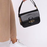 Celine Box Calf Triomphe Shoulder Bag