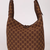 Gucci GG Canvas Zip Hobo