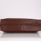 Chanel 1991 Calfskin Chocolate Chunky Chain Tote
