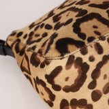 Fendi Leopard Print Ponyhair Mamma Baguette
