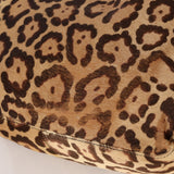 Fendi Leopard Print Ponyhair Mamma Baguette