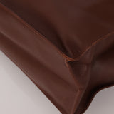 Chanel 1991 Calfskin Chocolate Chunky Chain Tote