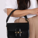 Celine Box Calf Triomphe Shoulder Bag