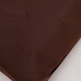 Chanel 1991 Calfskin Chocolate Chunky Chain Tote
