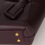 Bottega Veneta Prune Maxi Intrecciato Arco Flap