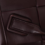 Bottega Veneta Prune Maxi Intrecciato Arco Flap