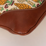 Gucci Large Pineapple Canvas Jackie Bouvier Hobo