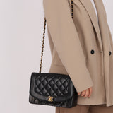 Chanel 1991 Lambskin Medium Diana