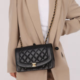 Chanel 1991 Lambskin Medium Diana