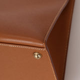 Hermès 2001 Gold Courchevel Dalvy 30 GHW