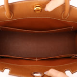 Hermès 2001 Gold Courchevel Dalvy 30 GHW