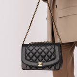 Chanel 1991 Lambskin Medium Diana