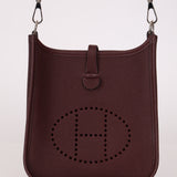 Hermès 2021 Rouge Sellier Clemence Evelyne TPM PHW