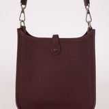 Hermès 2021 Rouge Sellier Clemence Evelyne TPM PHW