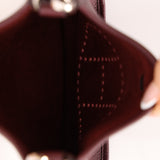 Hermès 2021 Rouge Sellier Clemence Evelyne TPM PHW
