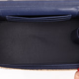 Chanel Caviar Navy Vanity Crossbody