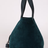 Limited Edition Hermès 2014 Blue Peacock Doblis and Vert Cyprès Swift Picotin 18