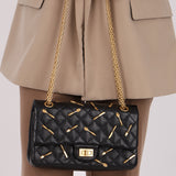 Limited Edition Chanel 2015 Calfskin Brasserie Charms 2.55 Reissue 225 Flap Bag