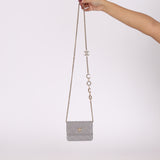 Chanel 2021 Caviar Miss Coco Cardholder on Chain