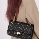 Limited Edition Chanel 2015 Calfskin Brasserie Charms 2.55 Reissue 225 Flap Bag