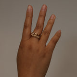 Gucci Interlocking GG Grommet Ring
