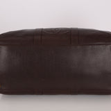 Chanel 1996 Chocolate Caviar Boston Weekender Duffel Bag 24KGP