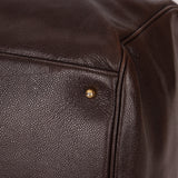 Chanel 1996 Chocolate Caviar Boston Weekender Duffel Bag 24KGP