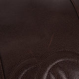 Chanel 1996 Chocolate Caviar Boston Weekender Duffel Bag 24KGP