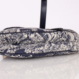 Dior 2021 Toile De Jouy Canvas Medium Saddle