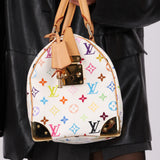 Limited Edition Louis Vuitton x Takashi Murakami Multicolor Speedy 30