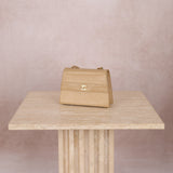Chanel 1989 Lambskin Beige Mini Kelly