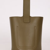 Loewe Olive Pebble Mini Bucket Bag