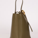Loewe Olive Pebble Mini Bucket Bag