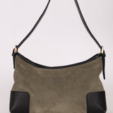 Loewe Suede Anagram Shoulder Bag
