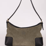 Loewe Suede Anagram Shoulder Bag