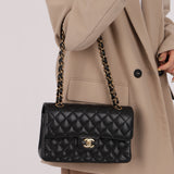 Chanel Caviar Small Classic Double Flap
