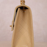 Chanel 1989 Lambskin Beige Mini Kelly